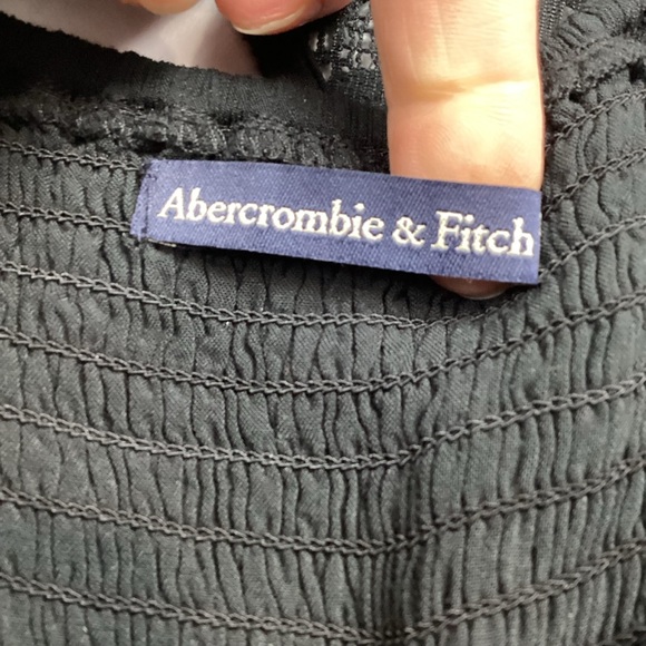 Abercrombie and Fitch Black Sleeveless Lace Cocktail Mini Dress XS - Picture 7 of 10